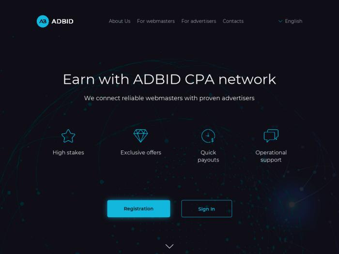 Adbid партнерская программа