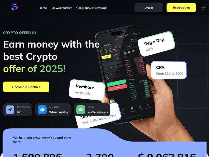 Affiliate.graphex.pro партнерская программа