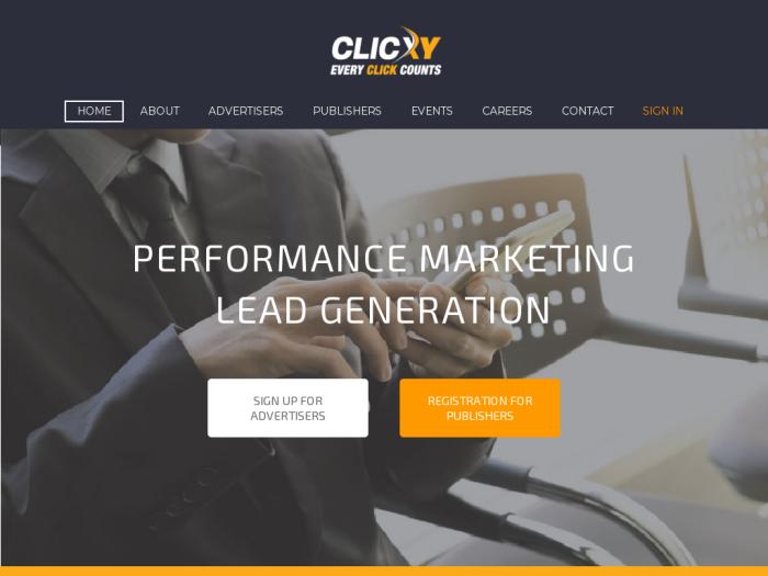 Clicxy партнерская программа
