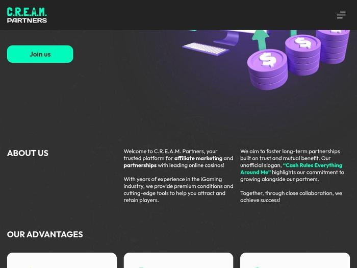 Cream partners партнерская программа