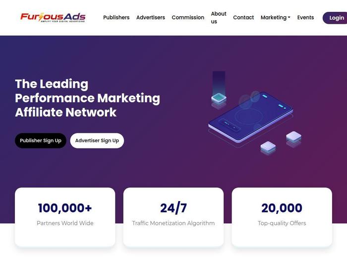 Furiousads партнерская программа