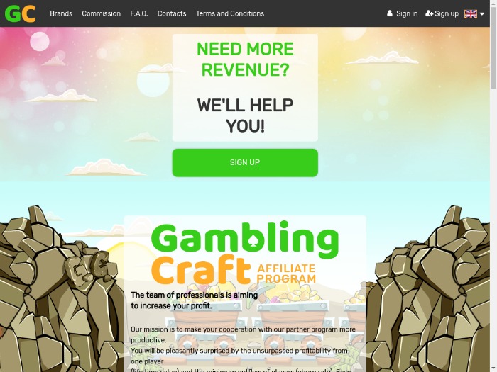GamblingCraft партнерская программа
