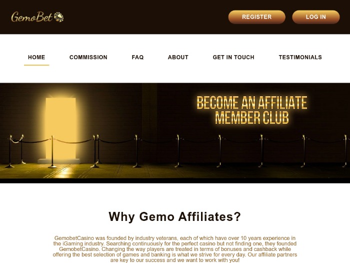 Gemo Affiliates партнерская программа