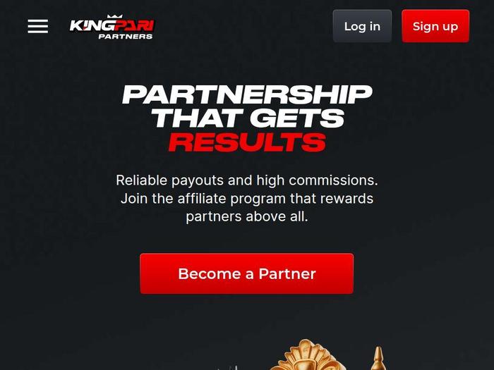 Kingpari партнерская программа