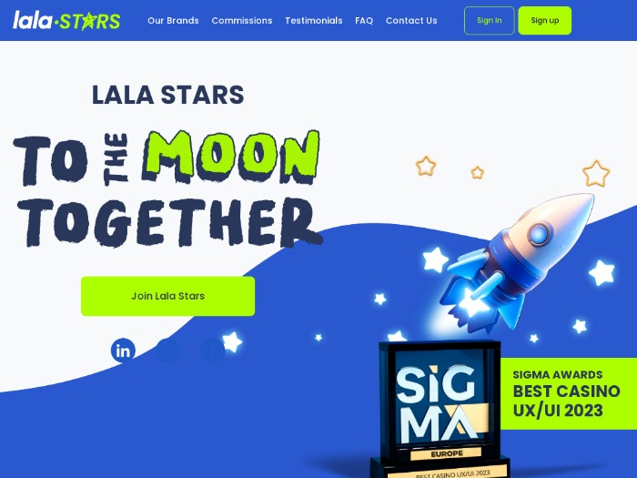 Lala-Stars партнерская программа