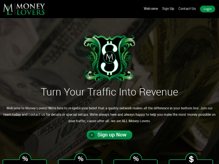 Money lovers партнерская программа