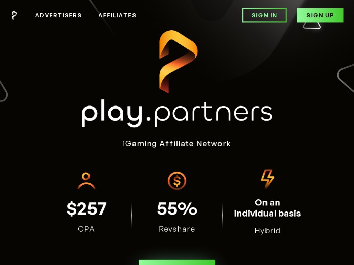 Play Partners партнерская программа