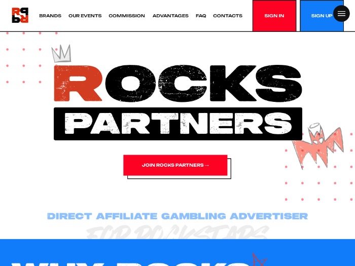 Rocks partners партнерская программа