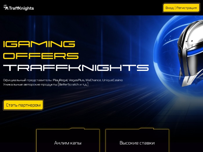 Traffknights партнерская программа