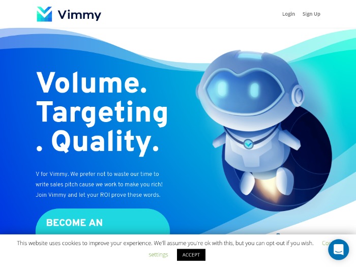 Vimmy партнерская программа
